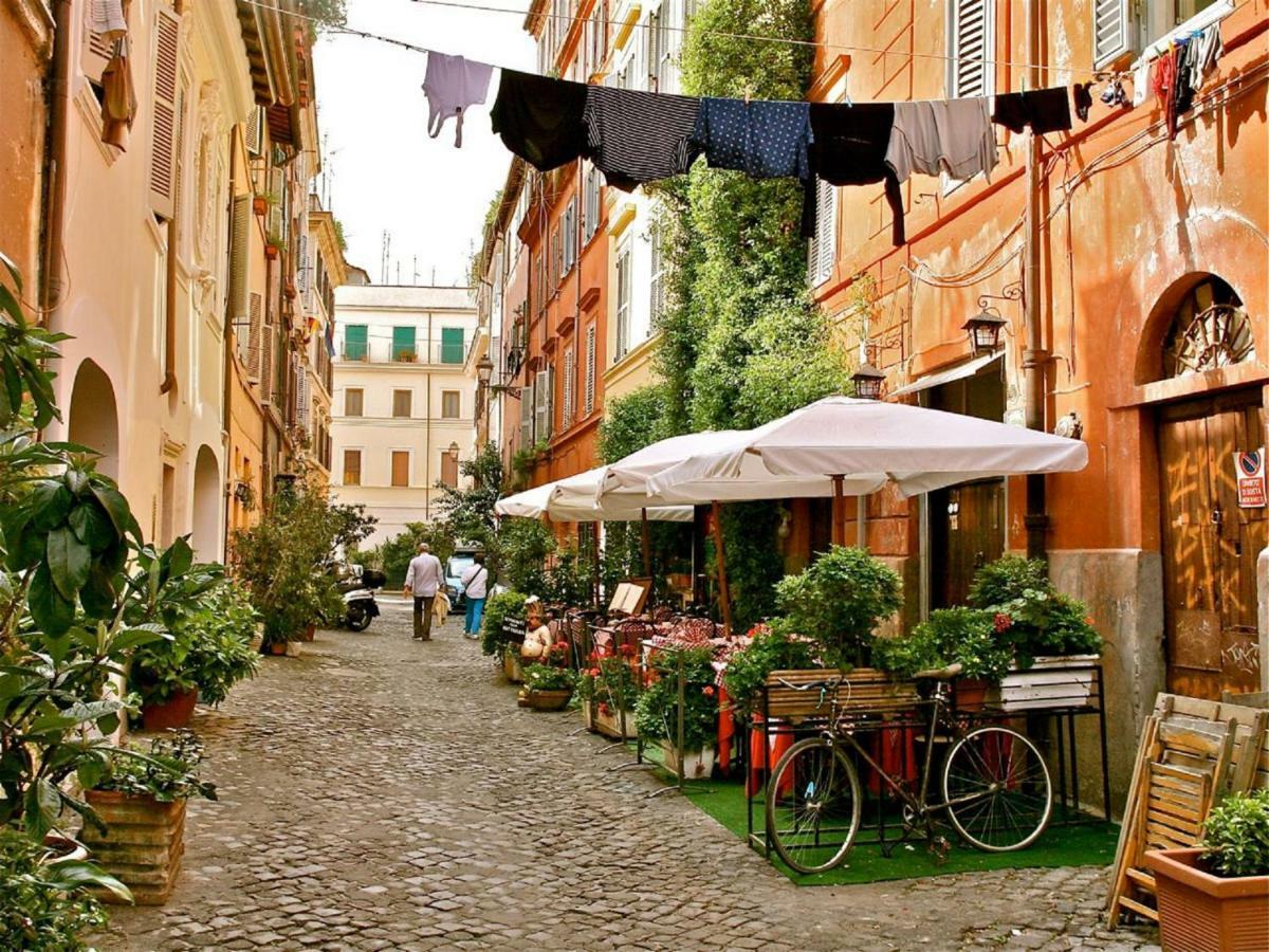 Panoramic Castle Apt Trastevere Roma Dış mekan fotoğraf